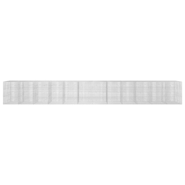 Gabioni, jossa 3,5 mm langat ja 5x5 cm verkko 1200x30x150 cm