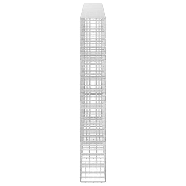 Gabioni, jossa 3,5 mm langat ja 5x5 cm verkko 350x30x200 cm