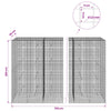 Gabioni, jossa 3,5 mm langat ja 5x5 cm verkko 700x30x200 cm