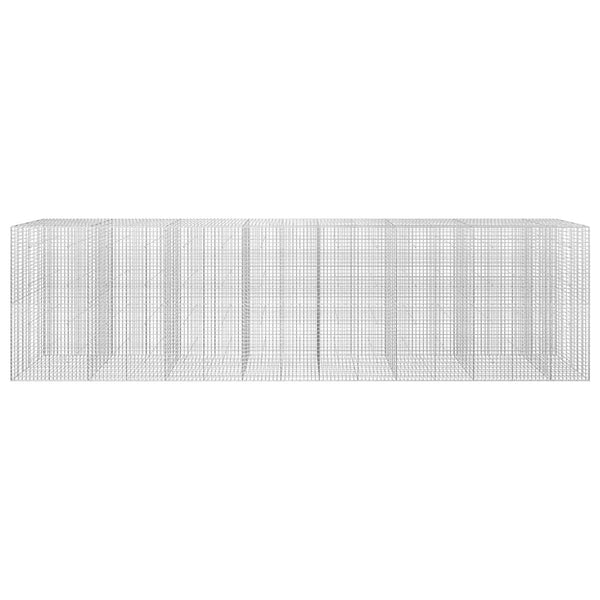 Gabioni, jossa 3,5 mm langat ja 5x5 cm verkko 750x30x200 cm