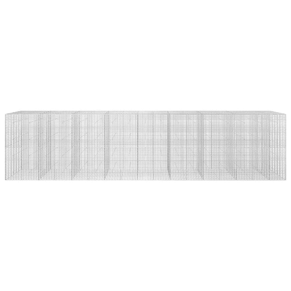 Gabioni, jossa 3,5 mm langat ja 5x5 cm verkko 850x30x200 cm