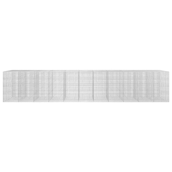Gabioni, jossa 3,5 mm langat ja 5x5 cm verkko 1100x30x200 cm