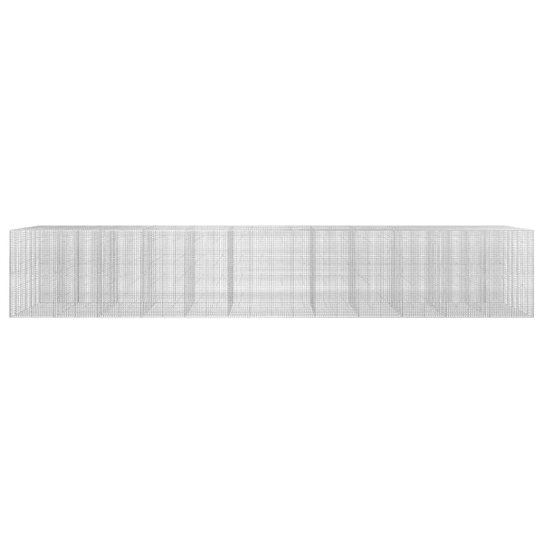 Gabioni, jossa 3,5 mm langat ja 5x5 cm verkko 1200x30x200 cm