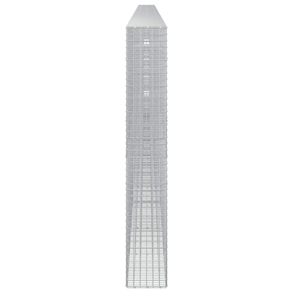 Gabioni, jossa 3,5 mm langat ja 5x5 cm verkko 1200x30x200 cm