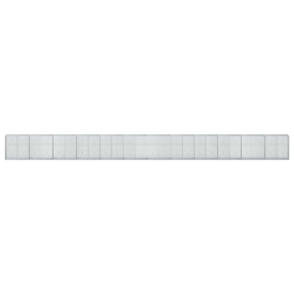 Gabioni, jossa 3,5 mm langat ja 5x5 cm verkko 1200x50x100 cm
