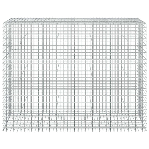 Gabioni, jossa 3,5 mm langat ja 5x5 cm verkko 200x50x150 cm