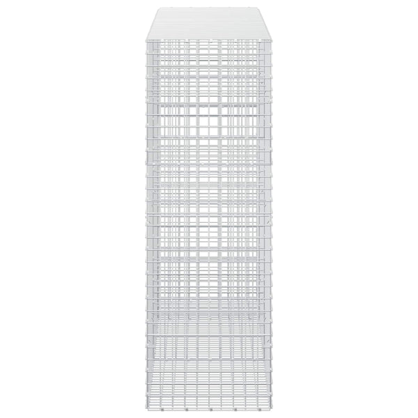 Gabioni, jossa 3,5 mm langat ja 5x5 cm verkko 250x50x150 cm