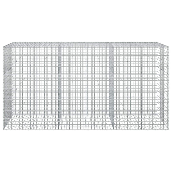 Gabioni, jossa 3,5 mm langat ja 5x5 cm verkko 300x50x150 cm