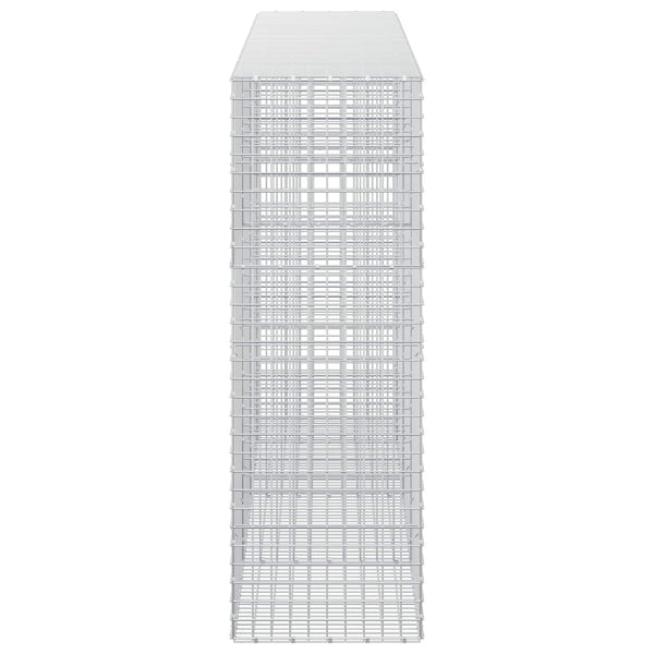 Gabioni, jossa 3,5 mm langat ja 5x5 cm verkko 350x50x150 cm