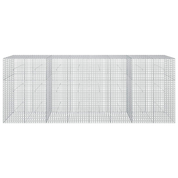 Gabioni, jossa 3,5 mm langat ja 5x5 cm verkko 400x50x150 cm