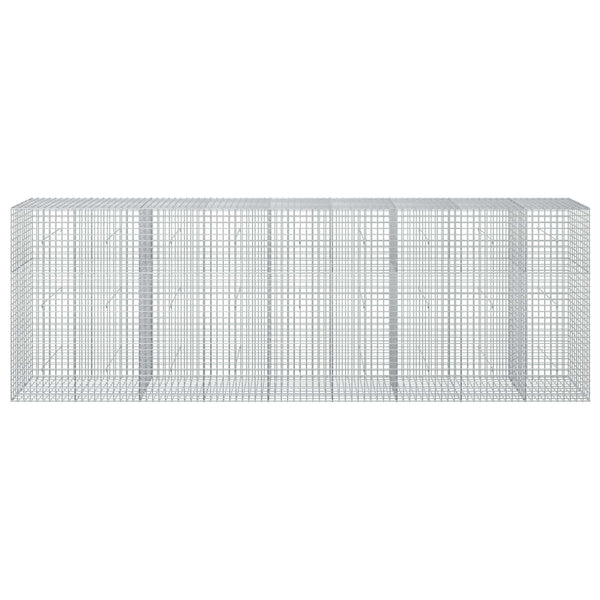 Gabioni, jossa 3,5 mm langat ja 5x5 cm verkko 450x50x150 cm