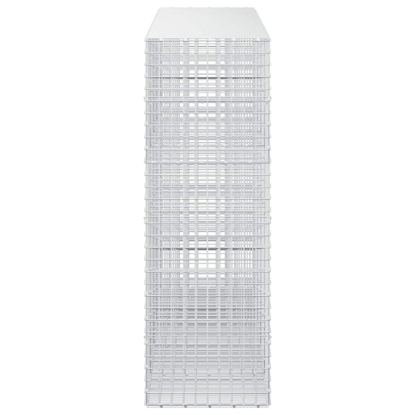 Gabioni, jossa 3,5 mm langat ja 5x5 cm verkko 450x50x150 cm