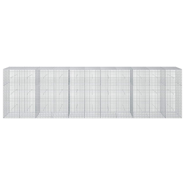 Gabioni, jossa 3,5 mm langat ja 5x5 cm verkko 550x50x150 cm