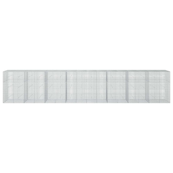 Gabioni, jossa 3,5 mm langat ja 5x5 cm verkko 800x50x150 cm