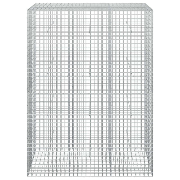 Gabioni, jossa 3,5 mm langat ja 5x5 cm verkko 150x50x200 cm