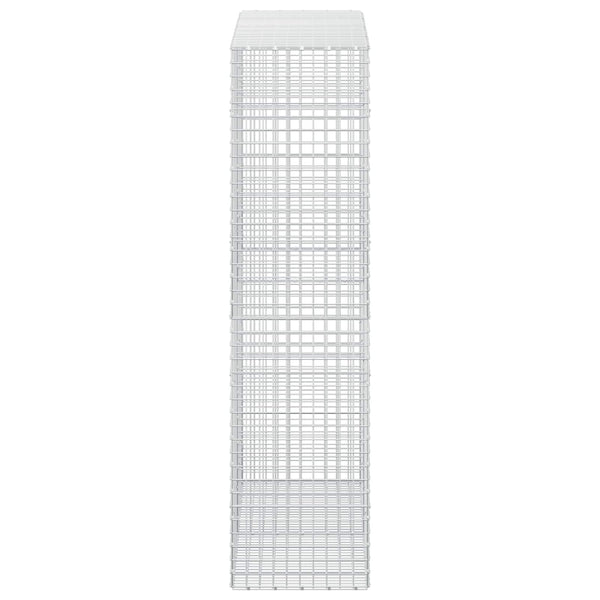 Gabioni, jossa 3,5 mm langat ja 5x5 cm verkko 200x50x200 cm