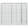 Gabioni, jossa 3,5 mm langat ja 5x5 cm verkko 250x50x200 cm