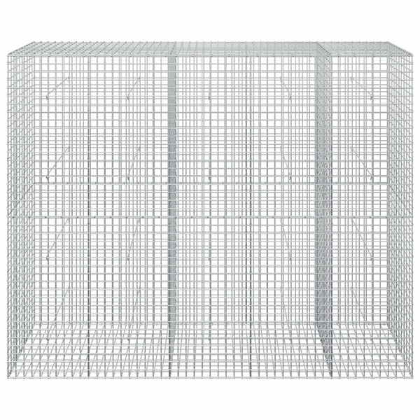 Gabioni, jossa 3,5 mm langat ja 5x5 cm verkko 250x50x200 cm