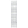 Gabioni, jossa 3,5 mm langat ja 5x5 cm verkko 250x50x200 cm