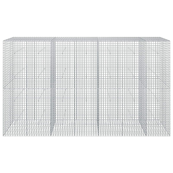 Gabioni, jossa 3,5 mm langat ja 5x5 cm verkko 350x50x200 cm