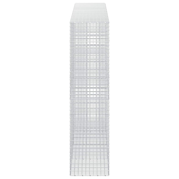 Gabioni, jossa 3,5 mm langat ja 5x5 cm verkko 400x50x200 cm