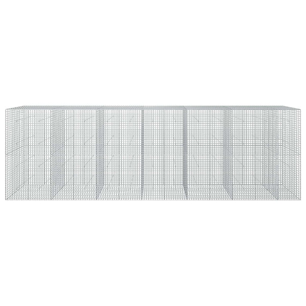 Gabioni, jossa 3,5 mm langat ja 5x5 cm verkko 650x50x200 cm