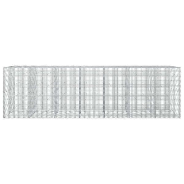Gabioni, jossa 3,5 mm langat ja 5x5 cm verkko 700x50x200 cm