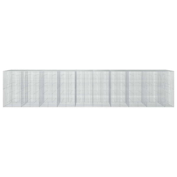 Gabioni, jossa 3,5 mm langat ja 5x5 cm verkko 950x50x200 cm