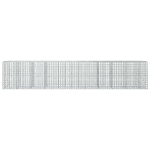 Gabioni, jossa 3,5 mm langat ja 5x5 cm verkko 1050x50x200 cm