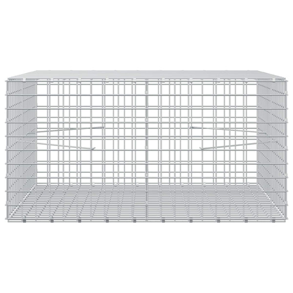 Gabioni, jossa 3,5 mm langat ja 5x5 cm verkko 100x100x50 cm