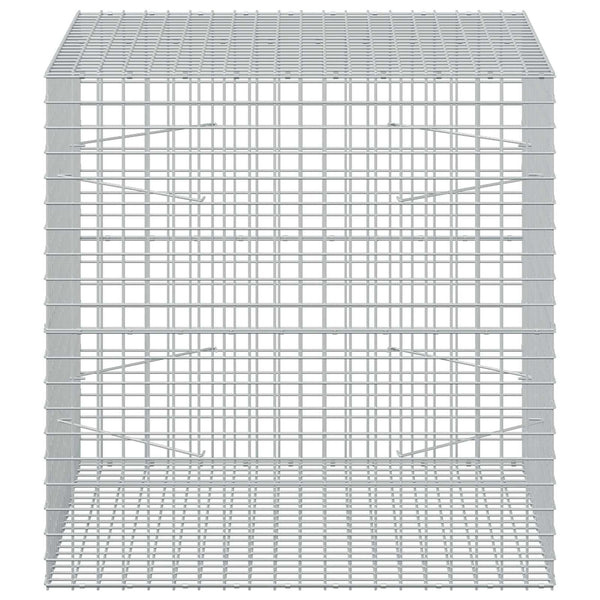 Gabioni, jossa 3,5 mm langat ja 5x5 cm verkko 100x100x100 cm
