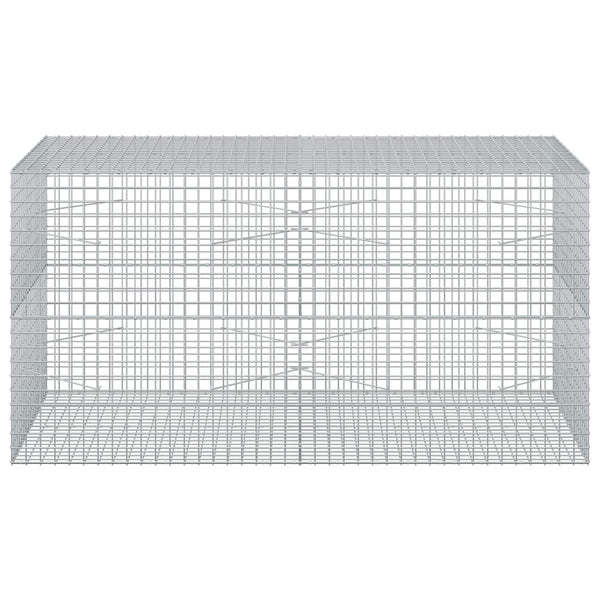 Gabioni, jossa 3,5 mm langat ja 5x5 cm verkko 200x100x100 cm