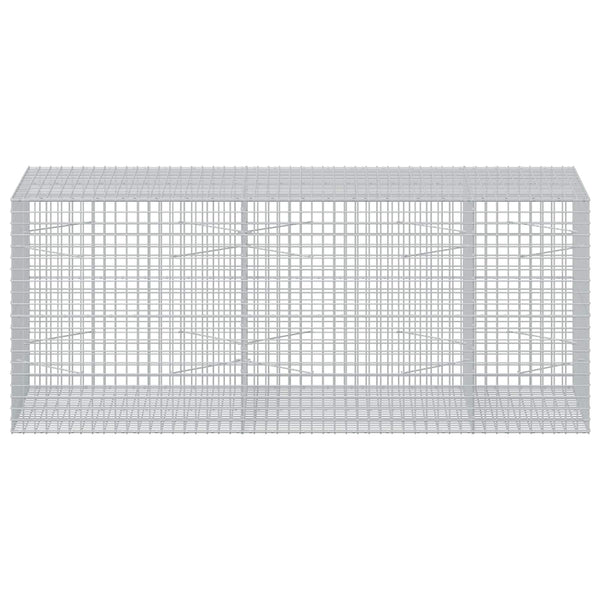 Gabioni, jossa 3,5 mm langat ja 5x5 cm verkko 250x100x100 cm