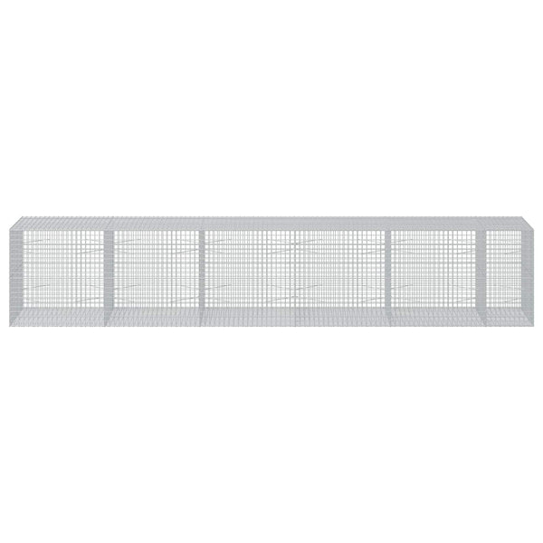 Gabioni, jossa 3,5 mm langat ja 5x5 cm verkko 550x100x100 cm