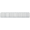 Gabioni, jossa 3,5 mm langat ja 5x5 cm verkko 650x100x100 cm
