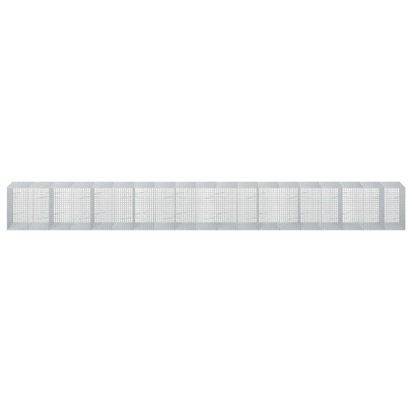 Gabioni, jossa 3,5 mm langat ja 5x5 cm verkko 950x100x100 cm