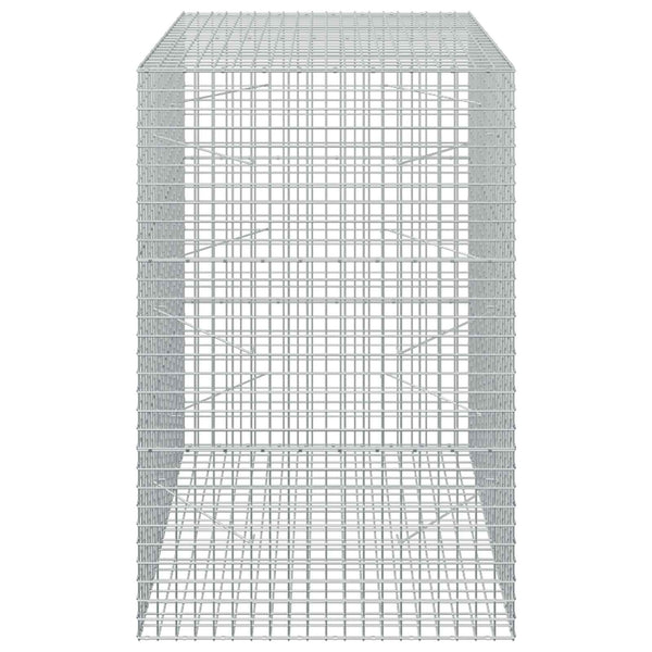 Gabioni, jossa 3,5 mm langat ja 5x5 cm verkko 100x100x150 cm