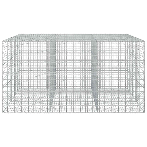 Gabioni, jossa 3,5 mm langat ja 5x5 cm verkko 300x100x150 cm