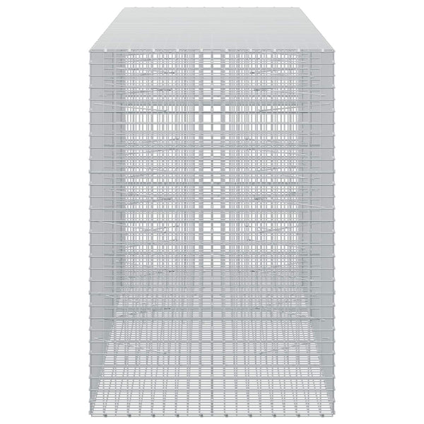 Gabioni, jossa 3,5 mm langat ja 5x5 cm verkko 450x100x150 cm