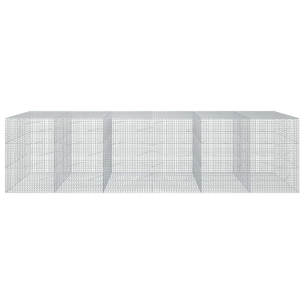 Gabioni, jossa 3,5 mm langat ja 5x5 cm verkko 600x100x150 cm
