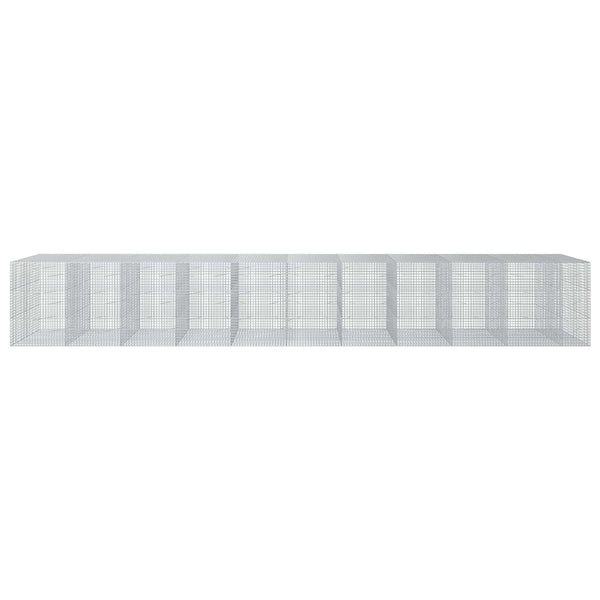 Gabioni, jossa 3,5 mm langat ja 5x5 cm verkko 1050x100x150 cm