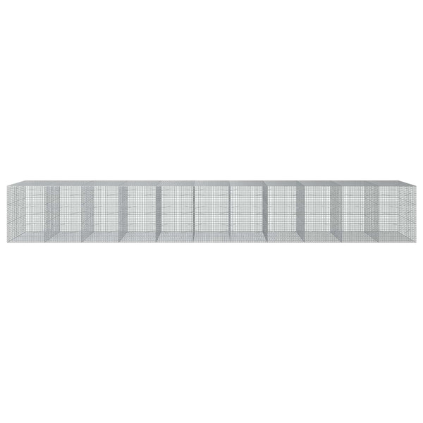 Gabioni, jossa 3,5 mm langat ja 5x5 cm verkko 1100x100x150 cm