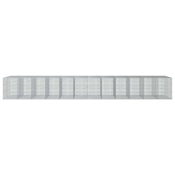 Gabioni, jossa 3,5 mm langat ja 5x5 cm verkko 1200x100x150 cm