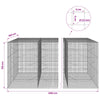 Gabioni, jossa 3,5 mm langat ja 5x5 cm verkko 1200x100x150 cm