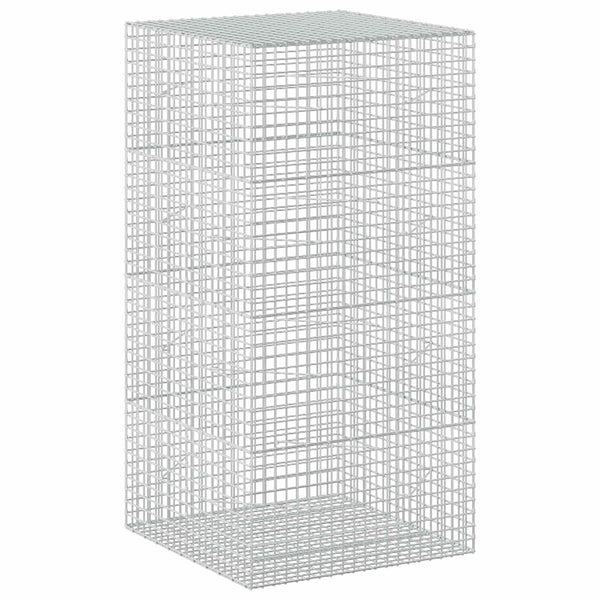 Gabioni, jossa 3,5 mm langat ja 5x5 cm verkko 100x100x200 cm