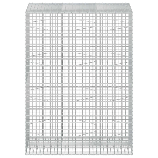 Gabioni, jossa 3,5 mm langat ja 5x5 cm verkko 150x100x200 cm