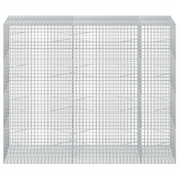 Gabioni, jossa 3,5 mm langat ja 5x5 cm verkko 250x100x200 cm