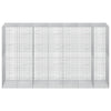 Gabioni, jossa 3,5 mm langat ja 5x5 cm verkko 350x100x200 cm