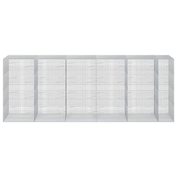 Gabioni, jossa 3,5 mm langat ja 5x5 cm verkko 550x100x200 cm