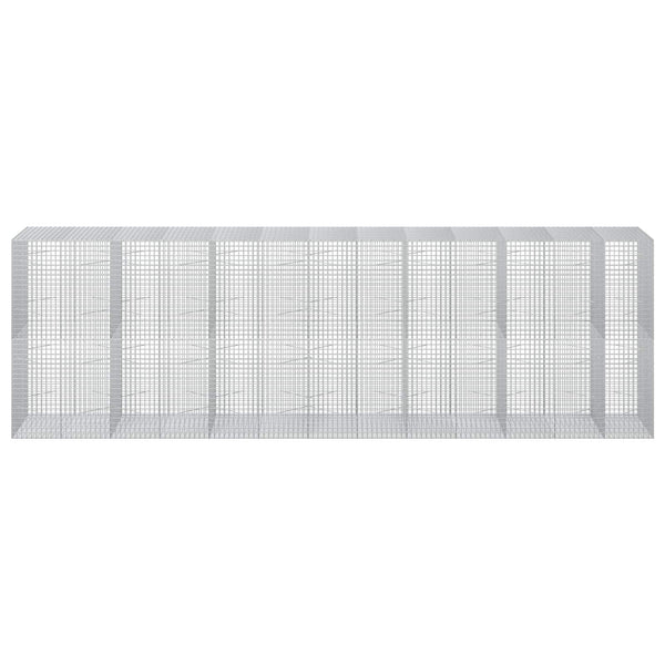 Gabioni, jossa 3,5 mm langat ja 5x5 cm verkko 650x100x200 cm